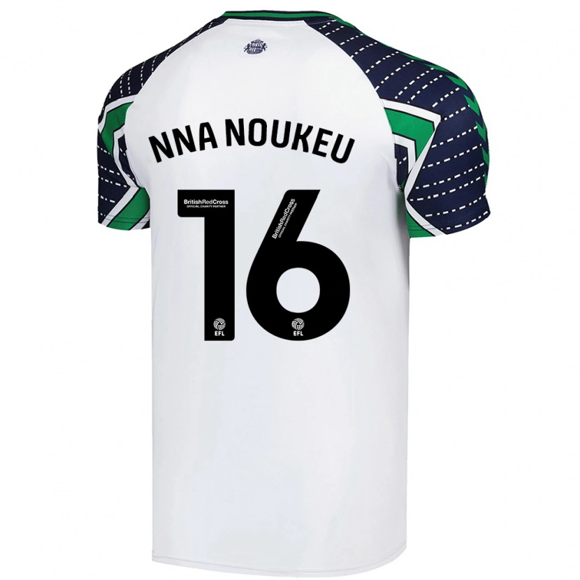 Danxen Kid Blondy Nna Noukeu #16 White Away Jersey 2024/25 T-Shirt