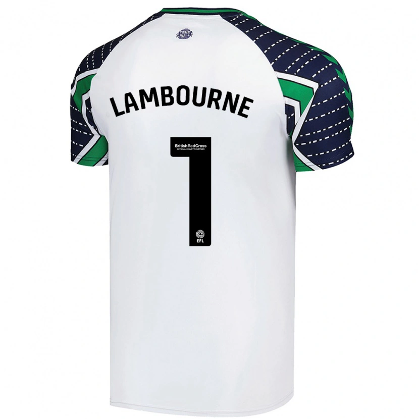 Danxen Kid Demi Lambourne #1 White Away Jersey 2024/25 T-Shirt