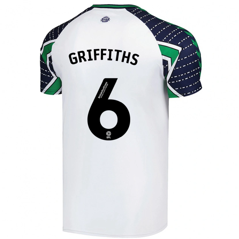 Danxen Kid Louise Griffiths #6 White Away Jersey 2024/25 T-Shirt