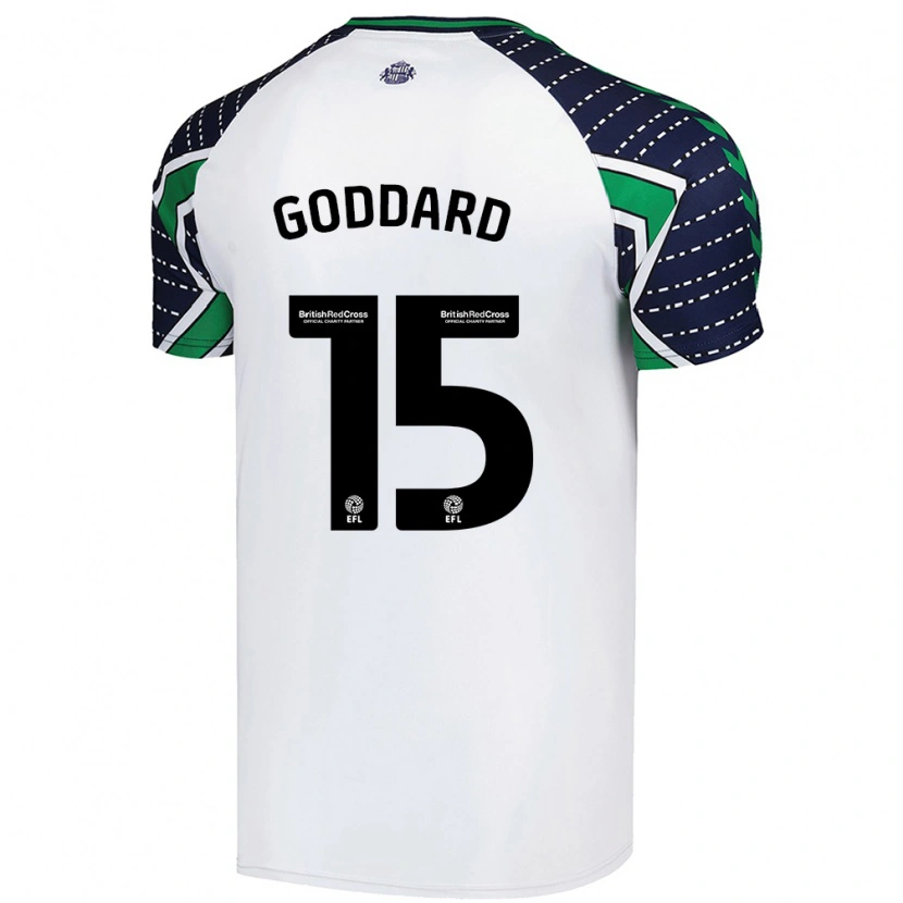 Danxen Kid Amy Goddard #15 White Away Jersey 2024/25 T-Shirt