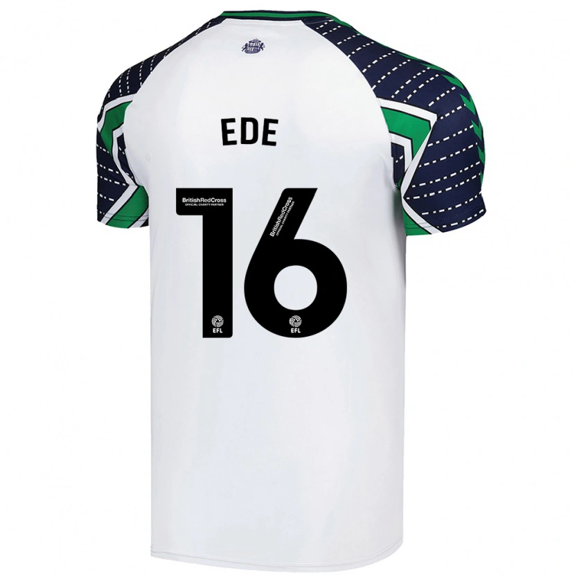 Danxen Kid Grace Ede #16 White Away Jersey 2024/25 T-Shirt