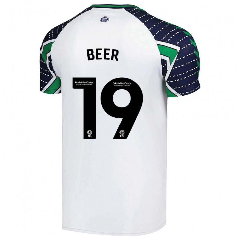 Danxen Kid Megan Beer #19 White Away Jersey 2024/25 T-Shirt