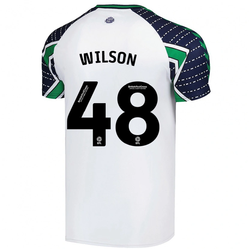 Danxen Kid Callum Wilson #48 White Away Jersey 2024/25 T-Shirt