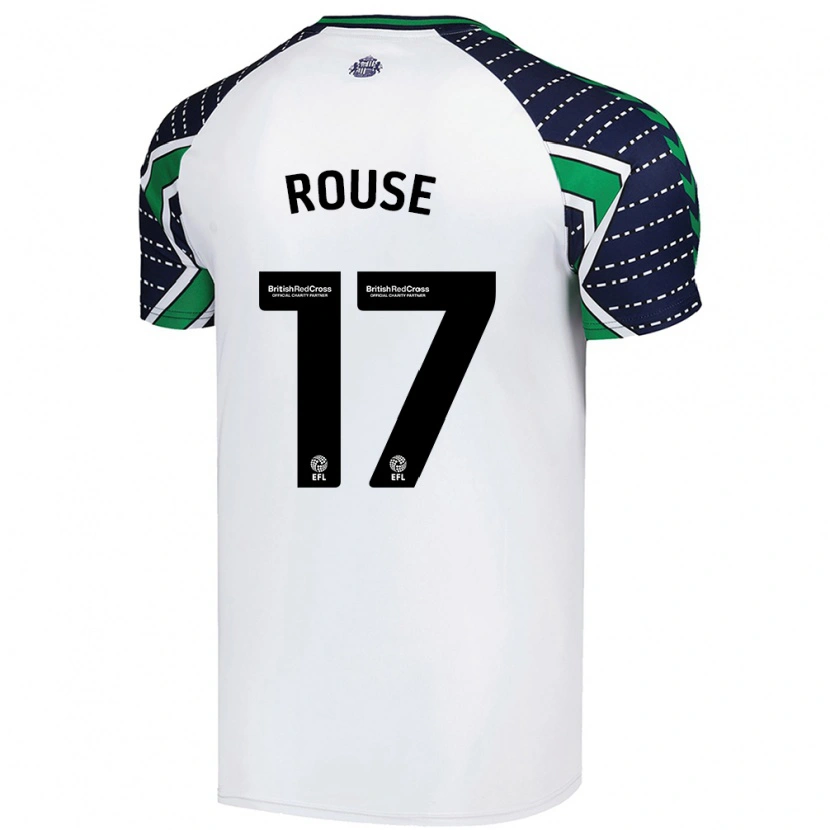 Danxen Kid Mollie Rouse #17 White Away Jersey 2024/25 T-Shirt