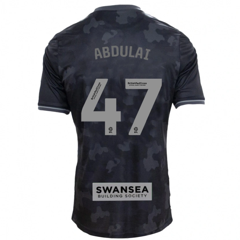 Danxen Kid Azeem Abdulai #47 Black Away Jersey 2024/25 T-Shirt