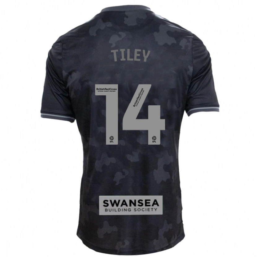 Danxen Kid Chloe Tiley #14 Black Away Jersey 2024/25 T-Shirt