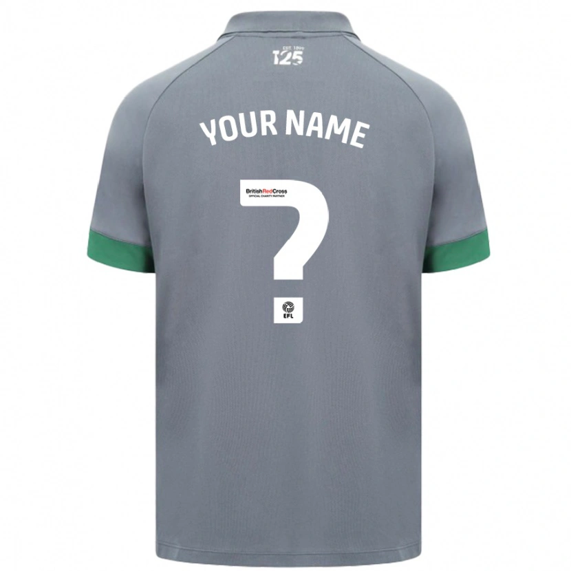 Danxen Kid Your Name #0 Dark Gray Away Jersey 2024/25 T-Shirt