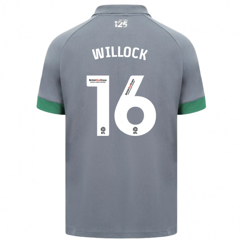 Danxen Kid Chris Willock #16 Dark Gray Away Jersey 2024/25 T-Shirt