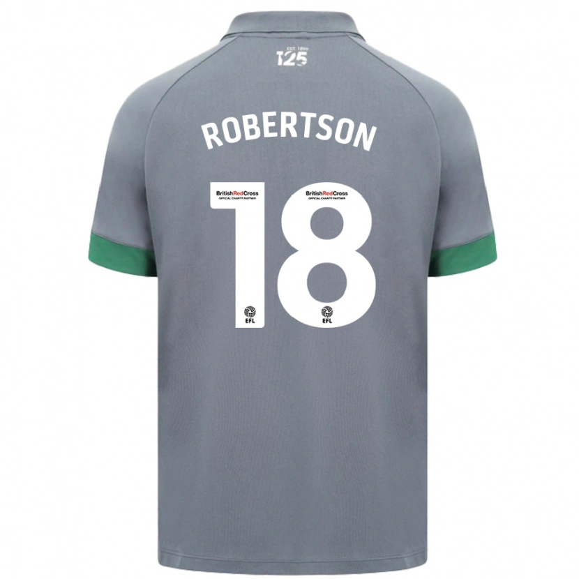 Danxen Kid Alex Robertson #18 Dark Gray Away Jersey 2024/25 T-Shirt