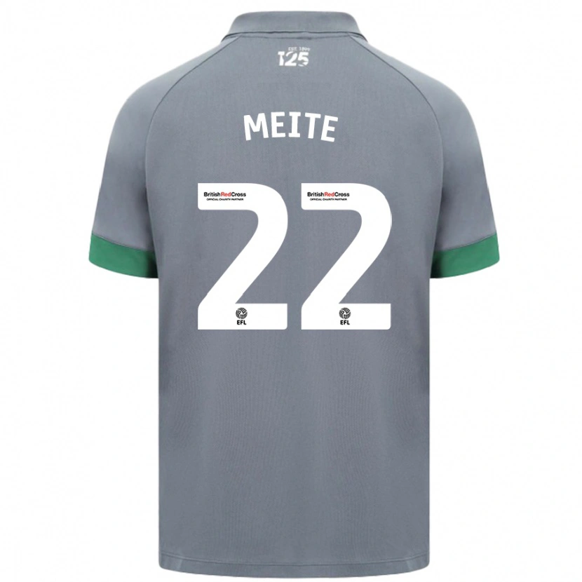 Danxen Kid Yakou Méïté #22 Dark Gray Away Jersey 2024/25 T-Shirt