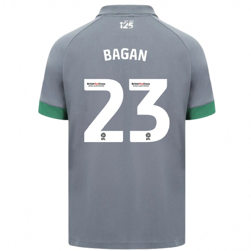 Danxen Kid Joel Bagan #23 Dark Gray Away Jersey 2024/25 T-Shirt