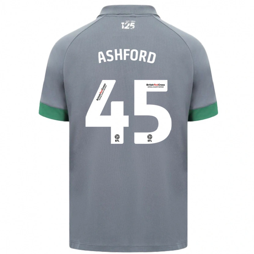 Danxen Kid Cian Ashford #45 Dark Gray Away Jersey 2024/25 T-Shirt