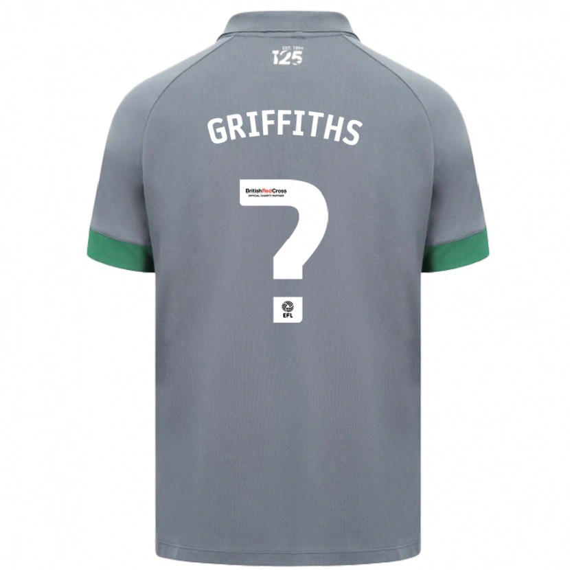 Danxen Kid Ewan Griffiths #0 Dark Gray Away Jersey 2024/25 T-Shirt