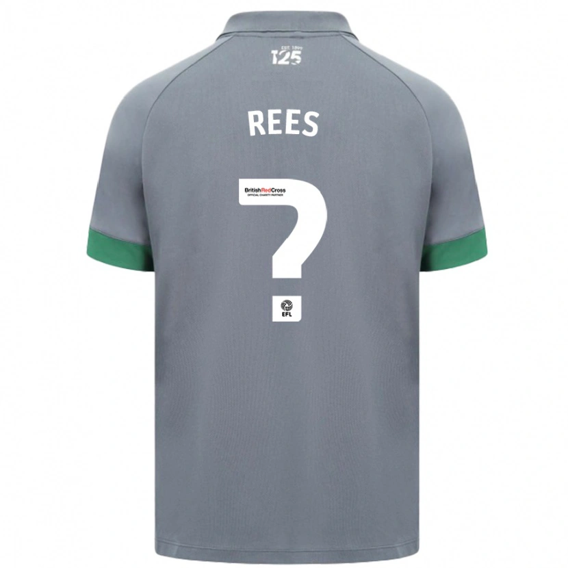 Danxen Kid Osian Rees #0 Dark Gray Away Jersey 2024/25 T-Shirt