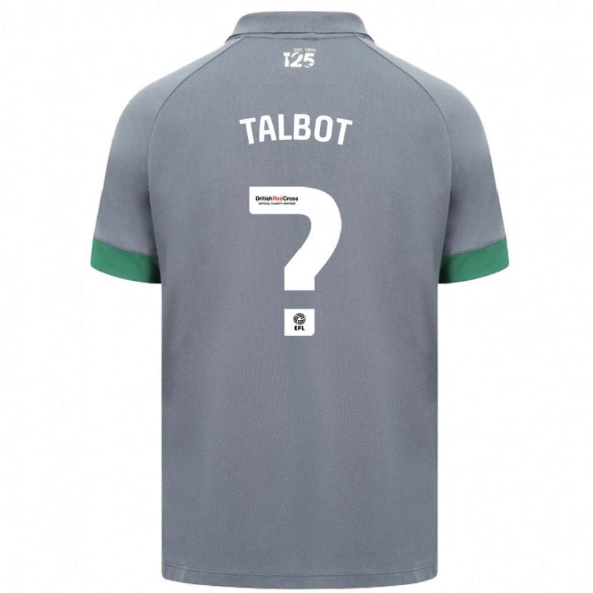 Danxen Kid Lennon Talbot #0 Dark Gray Away Jersey 2024/25 T-Shirt