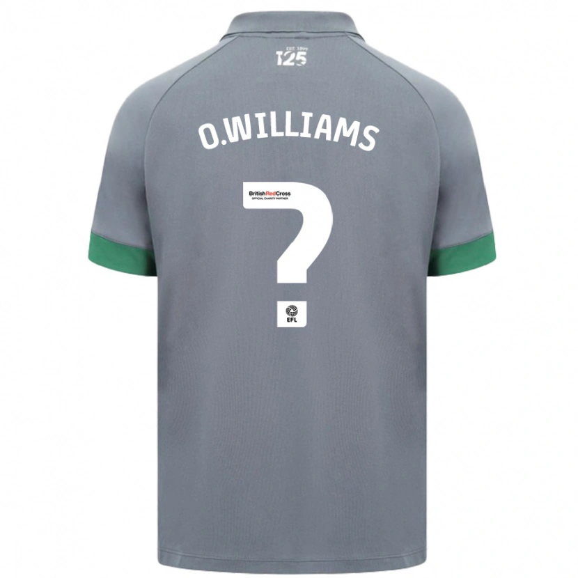 Danxen Kid Oliver Williams #0 Dark Gray Away Jersey 2024/25 T-Shirt