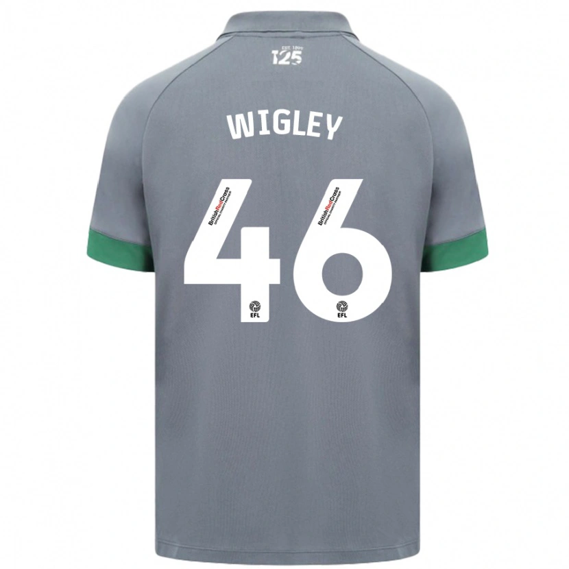 Danxen Kid Morgan Wigley #46 Dark Gray Away Jersey 2024/25 T-Shirt