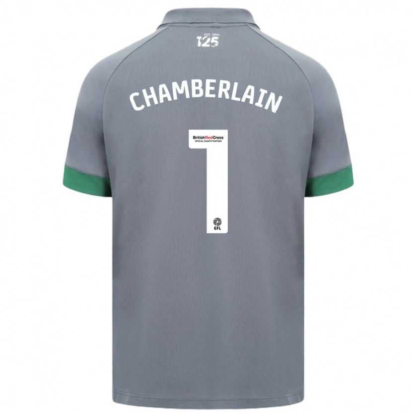 Danxen Kid Ceryn Chamberlain #1 Dark Gray Away Jersey 2024/25 T-Shirt