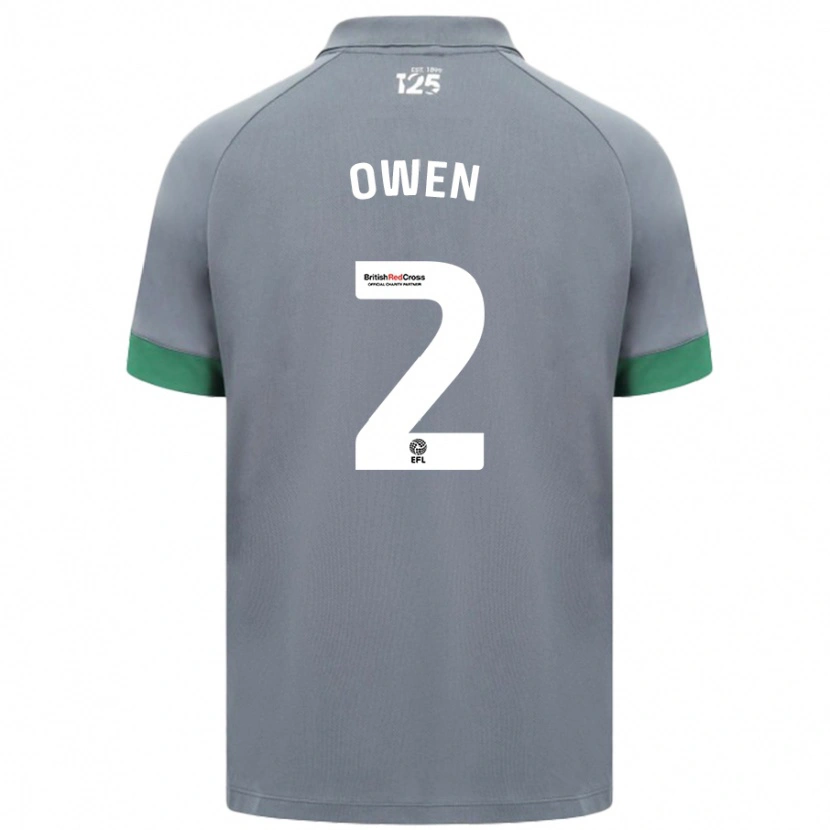 Danxen Kid Lisa Owen #2 Dark Gray Away Jersey 2024/25 T-Shirt