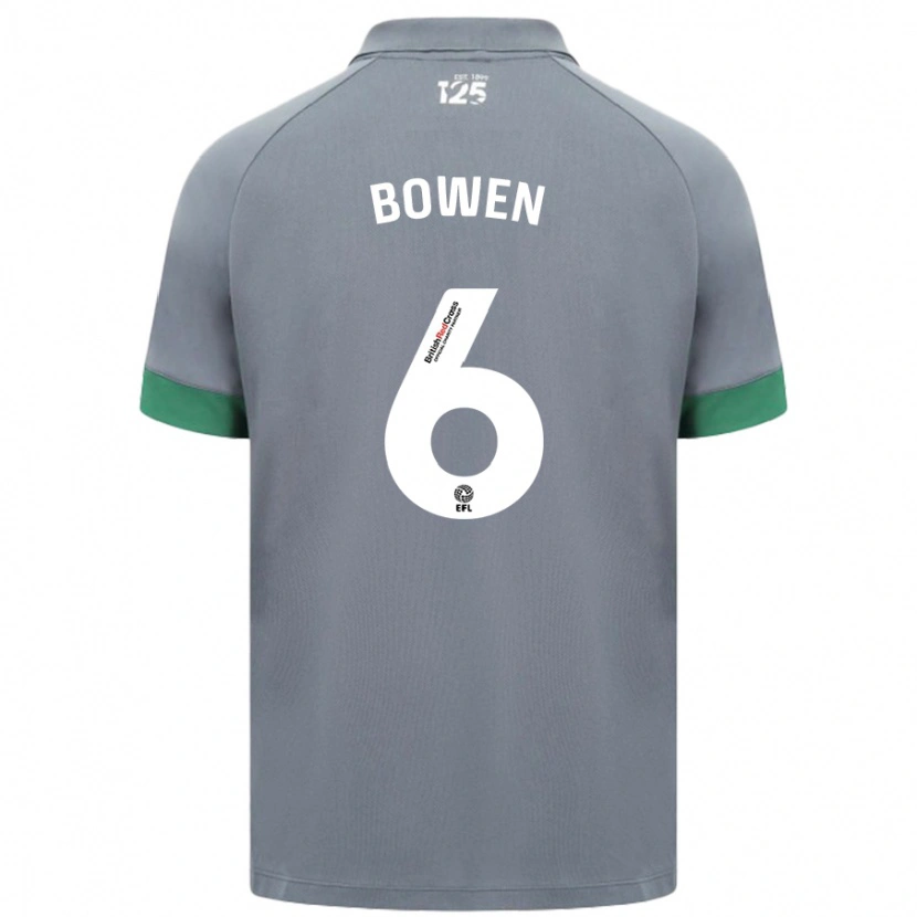 Danxen Kid Megan Bowen #6 Dark Gray Away Jersey 2024/25 T-Shirt