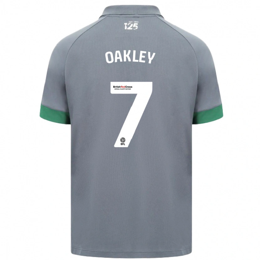 Danxen Kid Rhianne Oakley #7 Dark Gray Away Jersey 2024/25 T-Shirt