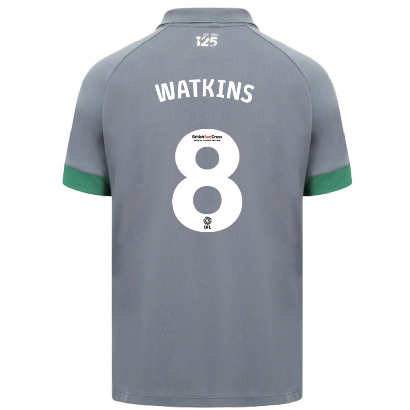 Danxen Kid Seren Watkins #8 Dark Gray Away Jersey 2024/25 T-Shirt