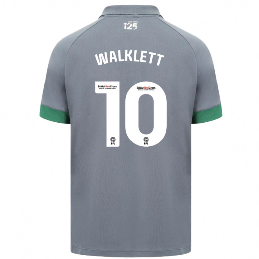 Danxen Kid Kerry Walklett #10 Dark Gray Away Jersey 2024/25 T-Shirt