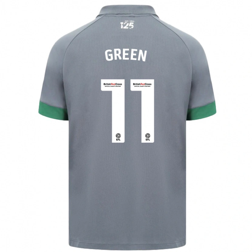 Danxen Kid Danielle Green #11 Dark Gray Away Jersey 2024/25 T-Shirt