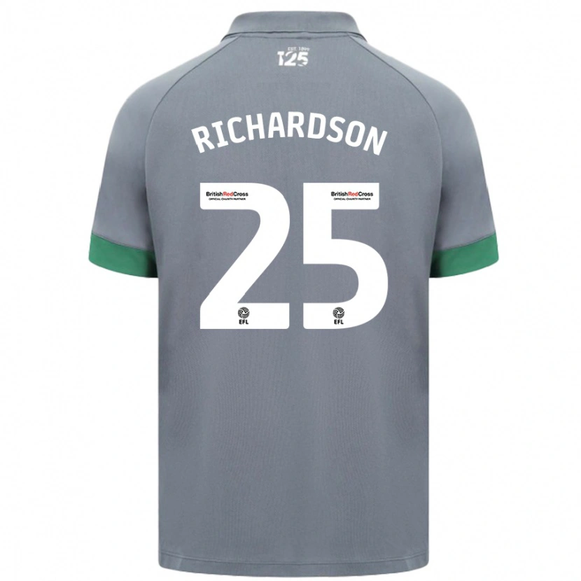 Danxen Kid Tija Richardson #25 Dark Gray Away Jersey 2024/25 T-Shirt