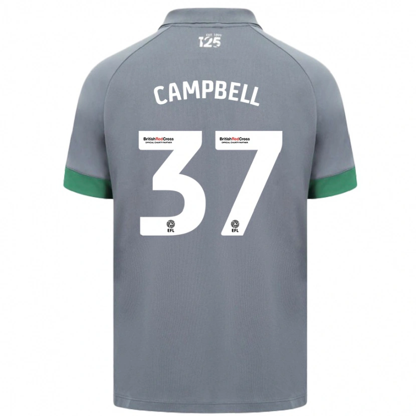 Danxen Kid Vontae Daley-Campbell #37 Dark Gray Away Jersey 2024/25 T-Shirt