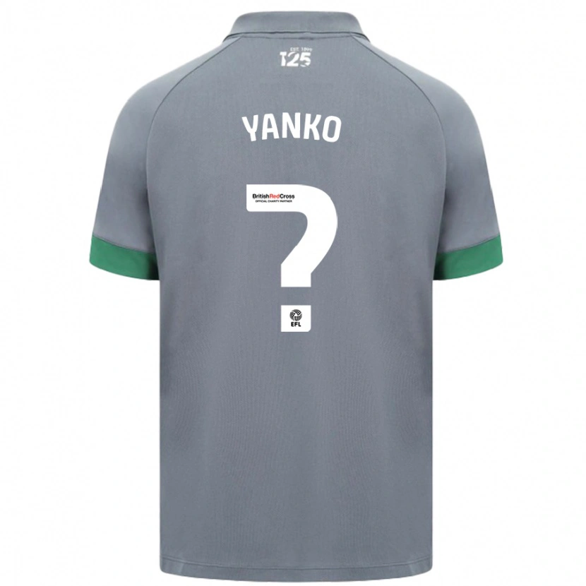 Danxen Kid Nativ Yanko #0 Dark Gray Away Jersey 2024/25 T-Shirt