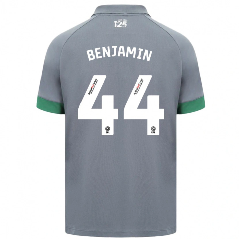 Danxen Kid Xavier Benjamin #44 Dark Gray Away Jersey 2024/25 T-Shirt