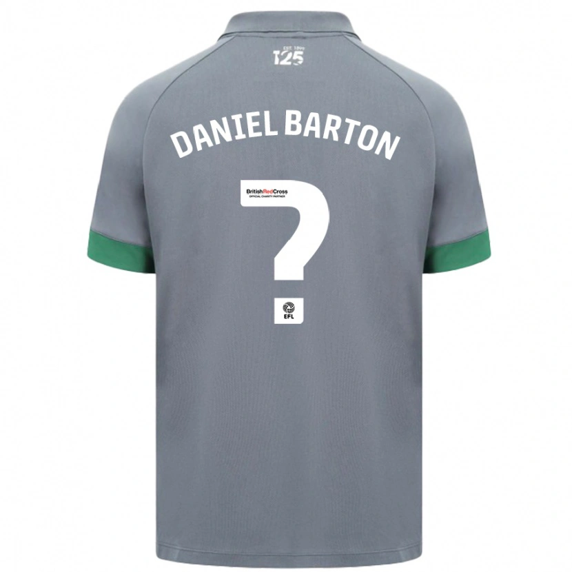 Danxen Kid Daniel Barton #0 Dark Gray Away Jersey 2024/25 T-Shirt