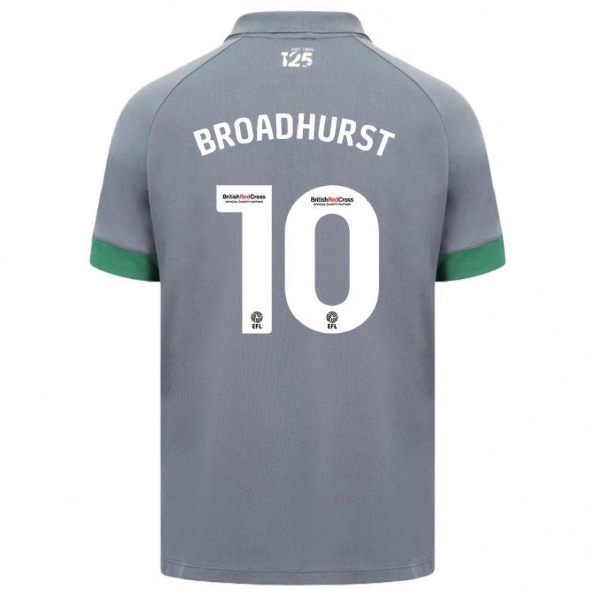 Danxen Kid Danielle Broadhurst #10 Dark Gray Away Jersey 2024/25 T-Shirt