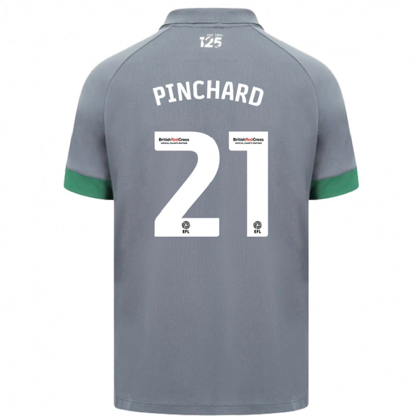 Danxen Kid Cerys Pinchard #21 Dark Gray Away Jersey 2024/25 T-Shirt