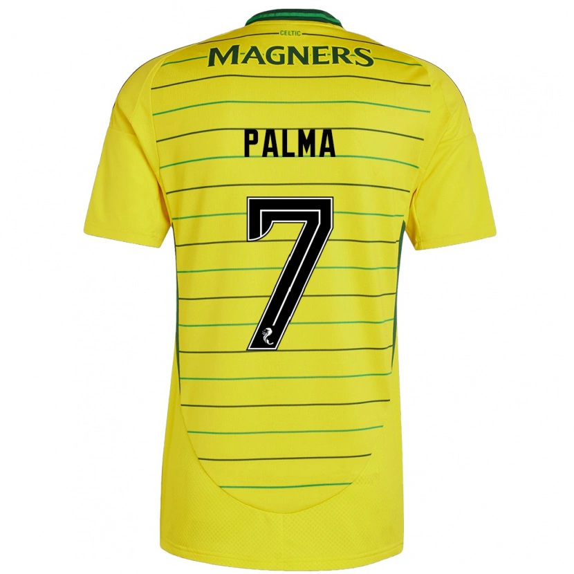 Danxen Kid Luis Palma #7 Yellow Away Jersey 2024/25 T-Shirt