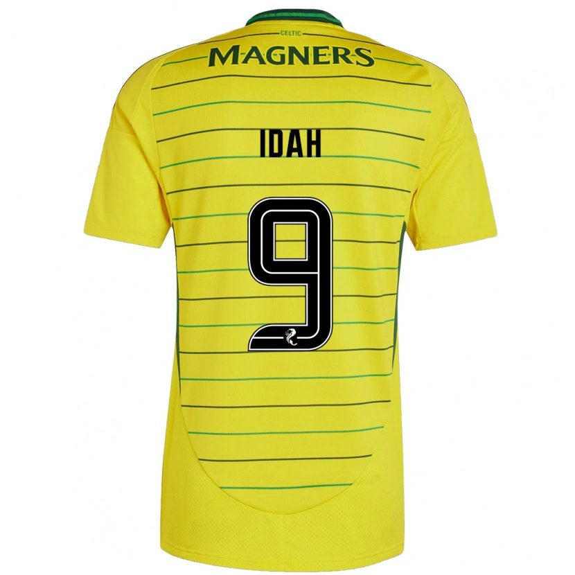 Danxen Kid Adam Idah #9 Yellow Away Jersey 2024/25 T-Shirt