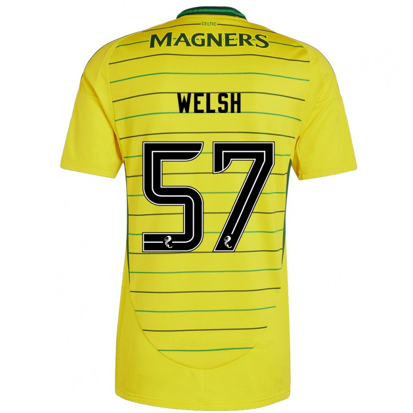 Danxen Kid Stephen Welsh #57 Yellow Away Jersey 2024/25 T-Shirt