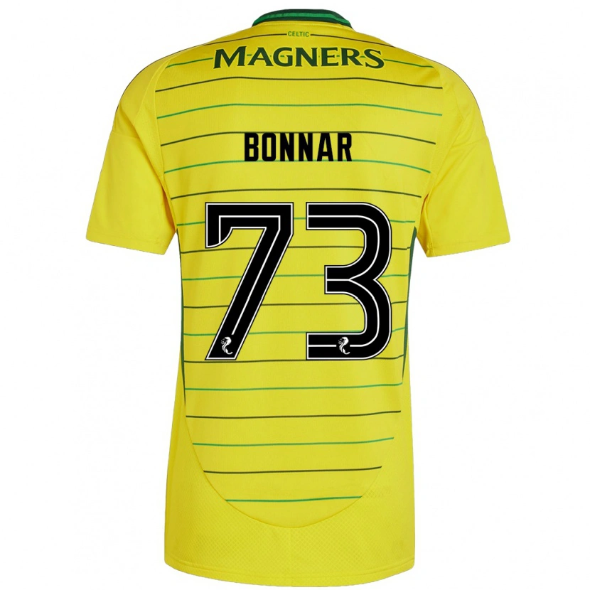 Danxen Kid Jude Bonnar #73 Yellow Away Jersey 2024/25 T-Shirt