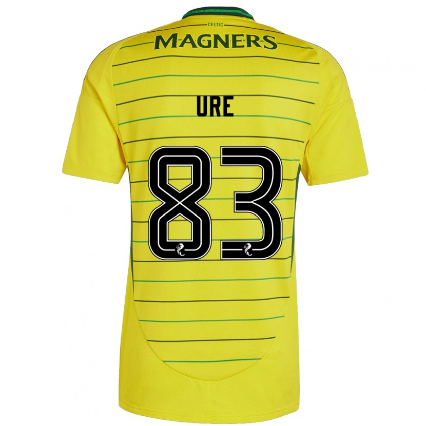 Danxen Kid Kyle Ure #83 Yellow Away Jersey 2024/25 T-Shirt