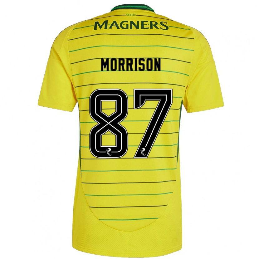 Danxen Kid Joe Morrison #87 Yellow Away Jersey 2024/25 T-Shirt