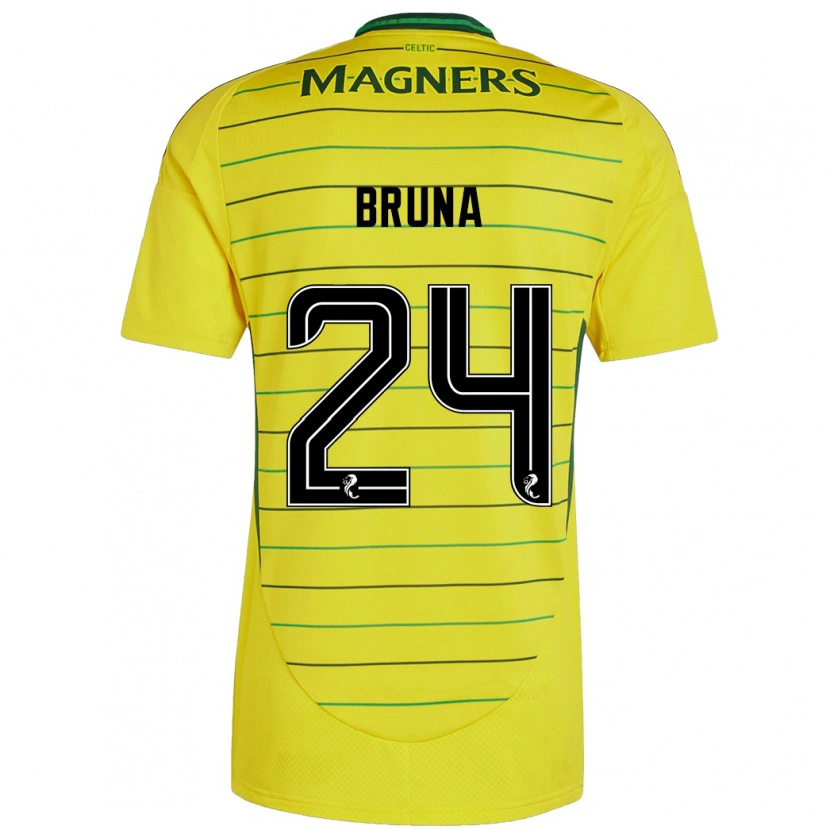 Danxen Kid Bruna Lourenço #24 Yellow Away Jersey 2024/25 T-Shirt