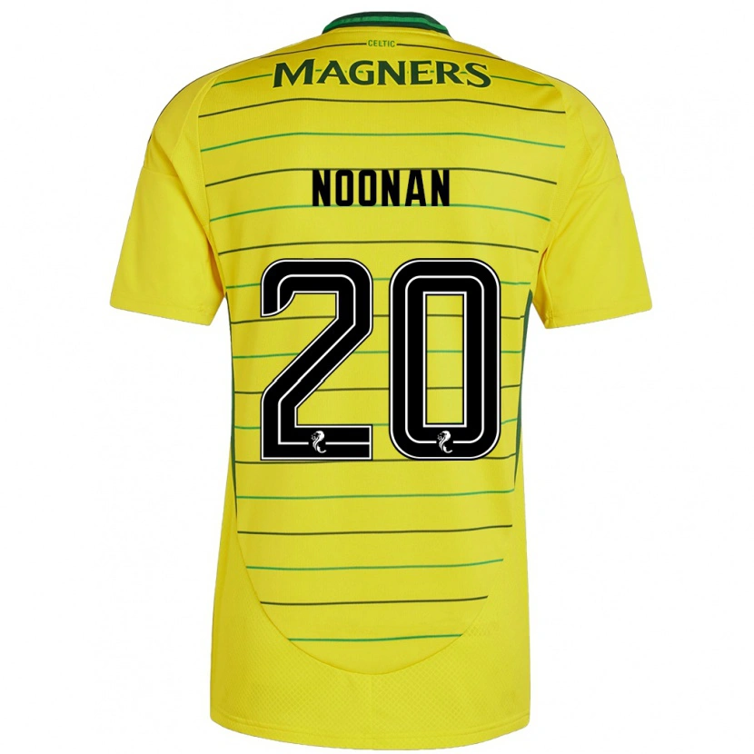 Danxen Kid Saoirse Noonan #20 Yellow Away Jersey 2024/25 T-Shirt