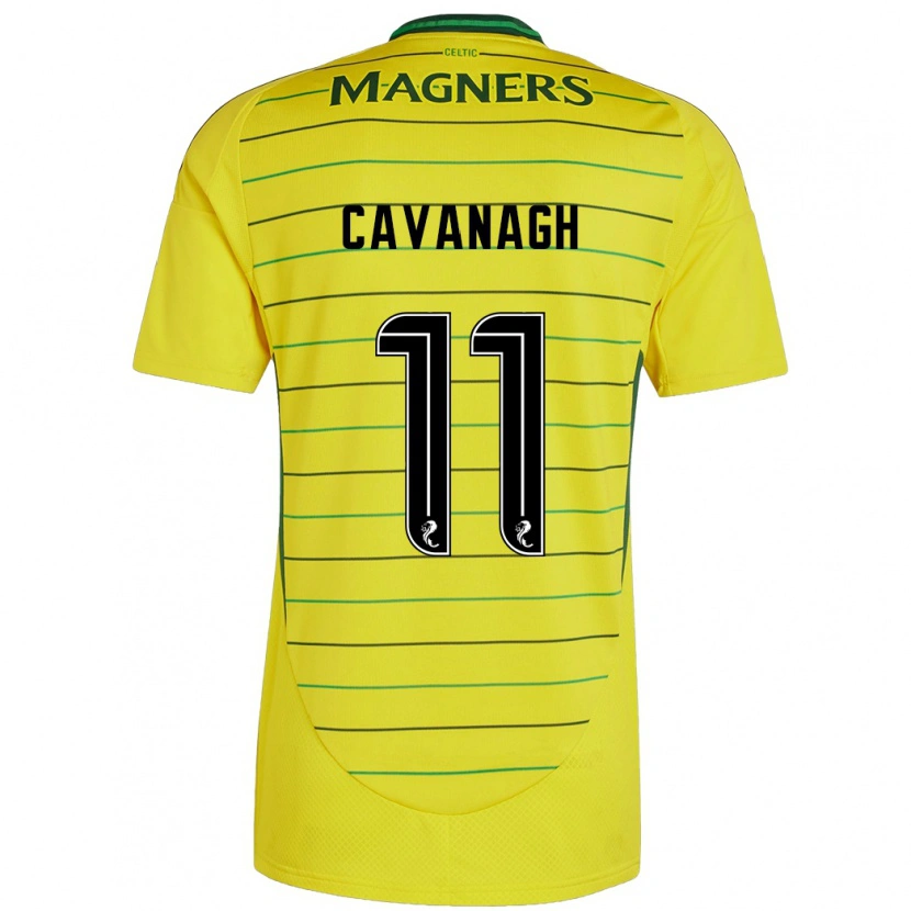 Danxen Kid Colette Cavanagh #11 Yellow Away Jersey 2024/25 T-Shirt