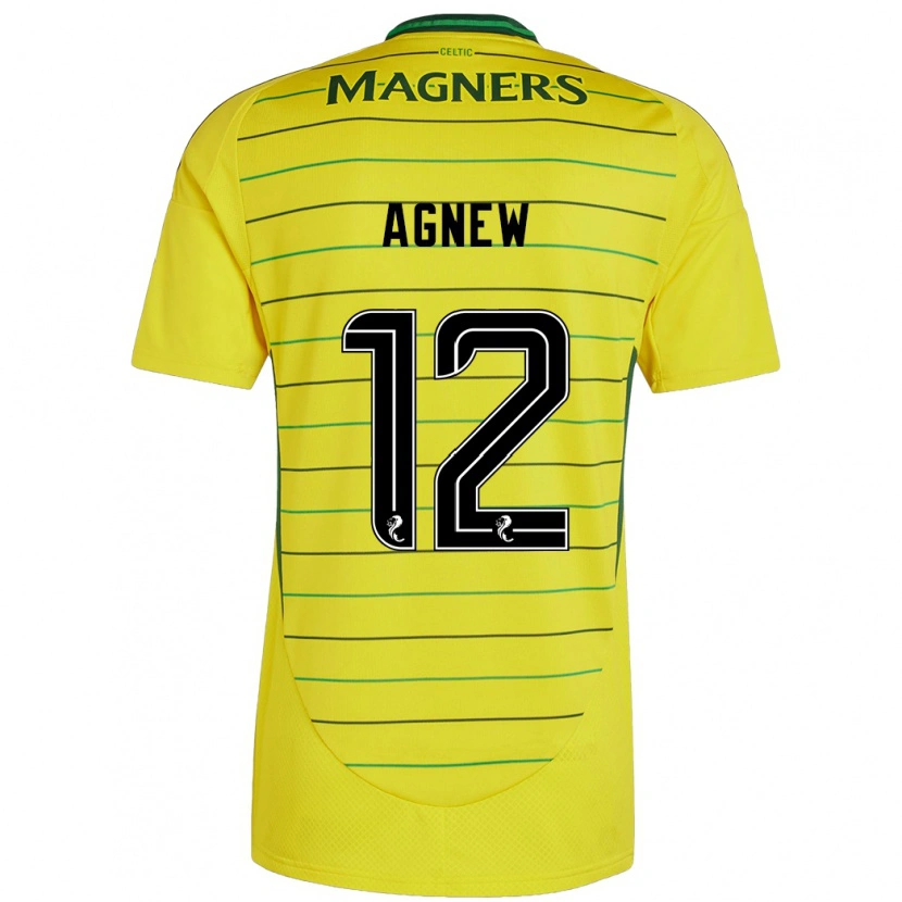 Danxen Kid Murphy Agnew #12 Yellow Away Jersey 2024/25 T-Shirt