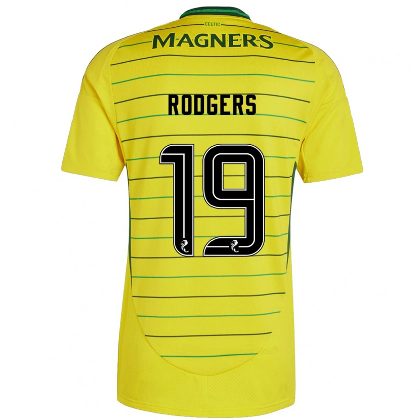 Danxen Kid Lisa Rodgers #19 Yellow Away Jersey 2024/25 T-Shirt