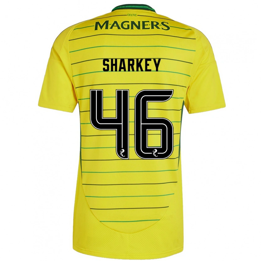 Danxen Kid Amy Sharkey #46 Yellow Away Jersey 2024/25 T-Shirt