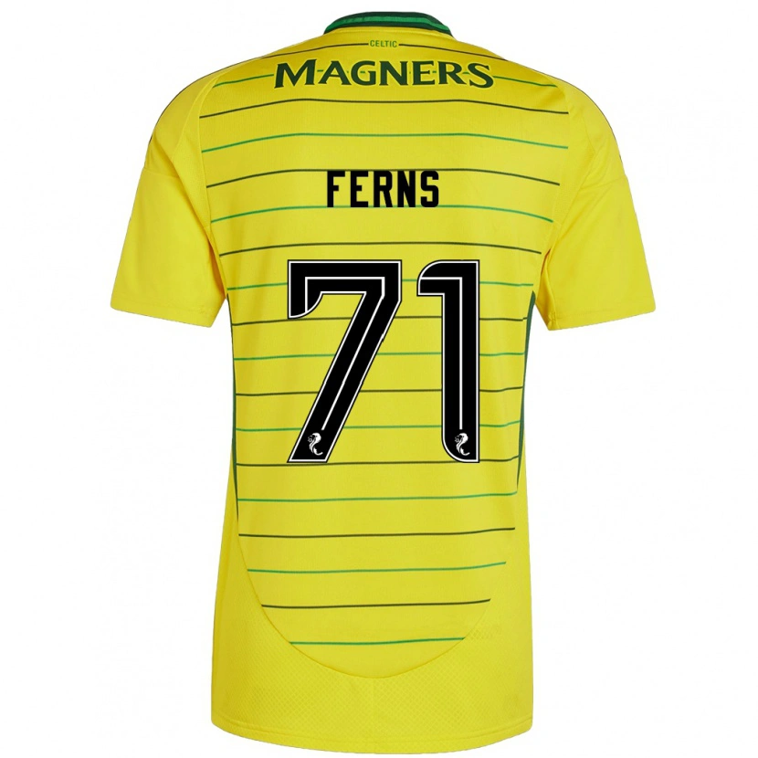 Danxen Kid Abbie Ferns #71 Yellow Away Jersey 2024/25 T-Shirt