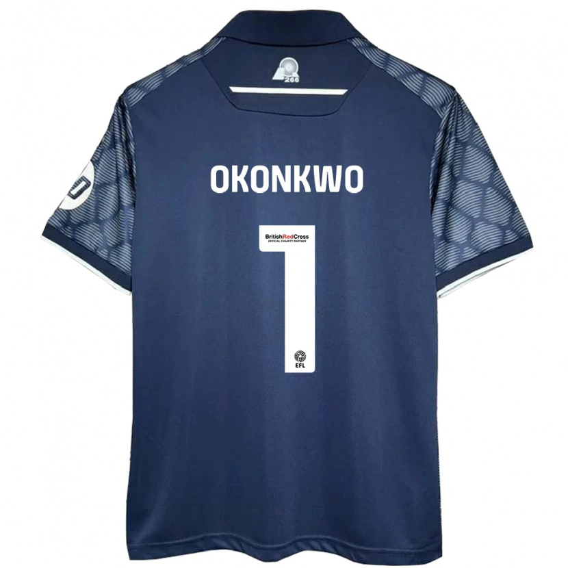 Danxen Kid Arthur Okonkwo #1 Black Away Jersey 2024/25 T-Shirt