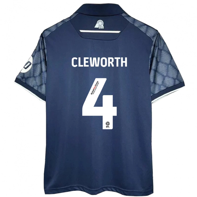 Danxen Kid Max Cleworth #4 Black Away Jersey 2024/25 T-Shirt